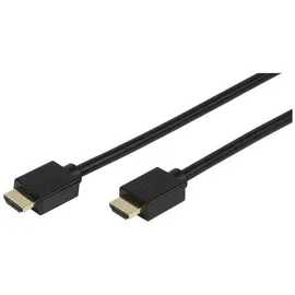 Vivanco High Speed HDMI Kabel mit Ethernet 3 m Schwarz