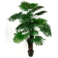 Seidenblumen Roß Fächerpalme Real Touch 140cm ZJ künstliche Pflanzen