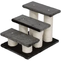 PawHut Tiertreppe 3 Stufen für Katze und Hunde 45 x 35 x 34 cm