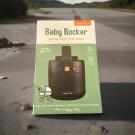 Baby Rocker – Elektrischer Kinderwagen-Schaukler mit Weinen-Sensor, einstellbarer Wipp-Stärke & 40-Min-Auto-Off – Tragbar, wasserabweisend & USB-aufladbar