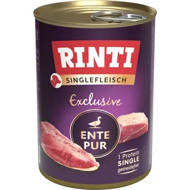 Rinti Singlefleisch Ente Pur 12 x 400 g