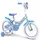 HUFFY Disney Frozen 16 Zoll Farbe blau