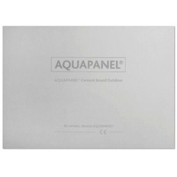AQUAPANEL Cement Board Outdoor 125 x 90 x 1,25 cm - 1 Platte (1,125...