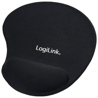 Logilink Mousepad mit Silikon Gel Handauflage