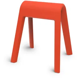 Wilkhahn - Sitzbock, orangerot