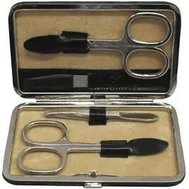 Windrose Nagel-Etui schwarz