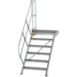 Munk Treppe mit Plattform 45° Stufenbreite 800 mm - 600446