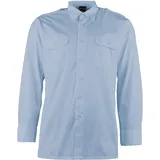 Mil-Tec Langarmhemd Hellblau L