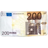 Monsterzeug Badetuch 200 Euro Schein, Microfaser Strandtuch mit Gelddruck, Handtuch für Fitness Sauna Yoga oder Reisen, saugfähig und schnelltrocknend, 180 x 90 cm