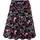 Aniston CASUAL Sommerrock Damen Floral Schwarz/Rosa/Lila/Rot 40