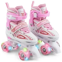 Apollo Rollschuh – weiß/pink WEISS|orchideenpink 39/42