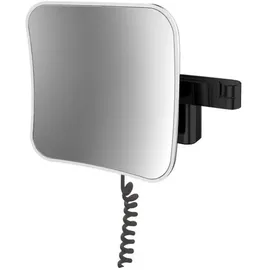 EMCO evo Kosmetikspiegel, mit Beleuchtung, Vergrößerung 5-fach, 109513351,