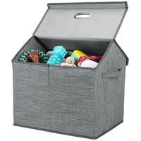 Belle Vous Hundespielzeugbox - Faltbare Aufbewahrungsbox für Hundespielzeug -