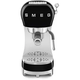 Smeg Espressomaschine ECF02BLEU Schwarz
