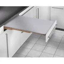 HAILO Ausziehtisch 561 x 490 x 120 cm Grau/Weiß