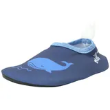 Playshoes Barfuß-Schuhe Unisex Kinder Wassersportschuh, Wal, 22/23 EU