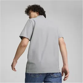 Puma Poloshirt grau/silber L