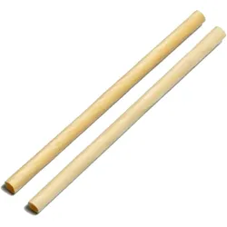 #IAMPLASTICFREE 500 Stück Nachhaltige Trinkhalme aus Kiefernholz 6x130mm - Nachhaltige Strohhalme, Röhrle, hitzeresistent, biologisch abbaubar