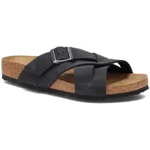Birkenstock Lugano Desert Buck Black, Nubuck Leather Nero 42 - 42 EU