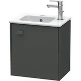 Duravit Waschtischunterschrank wandhängend „Brioso“ 42 × 44,2 × 28,9 cm, in Graphit Matt