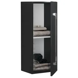 VCM my bath Bad-Hängeschrank VCB 3 914886 schwarz 33,0 x 22,0 x 75,0 cm