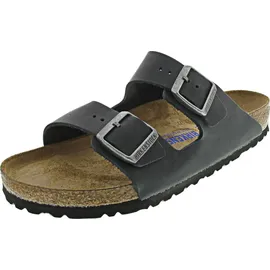 Birkenstock Arizona Weichbettung Naturleder geölt schwarz 46