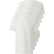 s.Oliver 5er-Pack Kurzarm-T-Shirt aus Baumwoll-Jersey - weiß - 3XL,