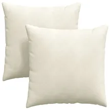 vidaXL Sofakissen 80 x 80 cm Creme