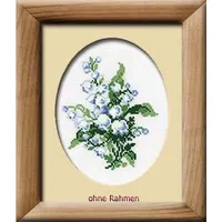 Riolis Stickbild-Set, Motiv Lily of The Valley (Lilien), Kreuzstich