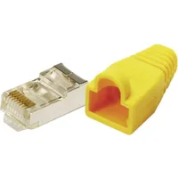 Logilink MP0015 RJ45-Steckverbinder CAT 5e, geschirmt MP0015 Stecker, gerade