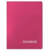 Zeugnismappe Basic, aus PP, DIN A4, magenta