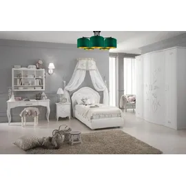 FKL DESIGN Home Deco N230-E5 5-flammig grün Velours