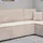 möbel punkt Wohnlandschaft Ecksofa Creme COMO Cord mit Bett Sofa Schlafsofa Ottomane rechts links universell