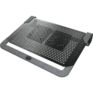 Cooler Master NotePal U2 Plus V2, Notebook-Stand/Notebook-Kühler bis (17") Schwarz