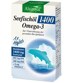 Alsiroyal Seefischöl 1400 Omega-3 Kapseln 30 St.