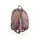 Cepewa trendiger Damen Mini-Rucksack Metallic Grau/Rosa