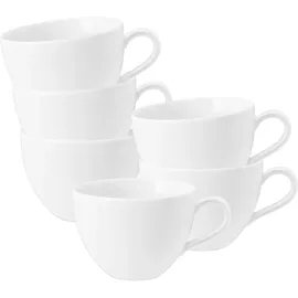 SELTMANN WEIDEN Cappuccinotasse 0,35 l Weiß 6 St.