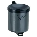 Tkg Sicherheitswandascher graphit H.100xD.90mm m.Kippvorichtung