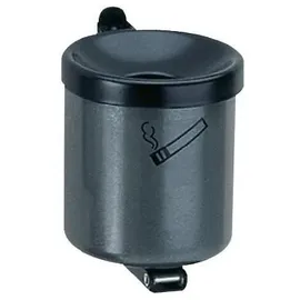 Tkg Sicherheitswandascher graphit H.100xD.90mm m.Kippvorichtung
