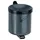 Tkg Sicherheitswandascher graphit H.100xD.90mm m.Kippvorichtung