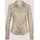 Madeleine Hemdbluse mit glänzendem Finish Beige 40