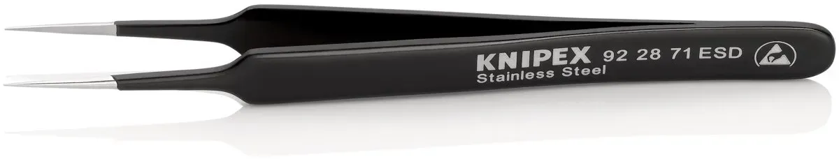 Knipex-Werk Präzisions-Pinzette 92 28 71 ESD