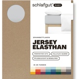 SCHLAFGUT Easy Jersey 180 x 200 - 200 x 220 cm gray light