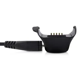 kwmobile Smartwatch Ladekabel für Samsung Gear fit R350 USB Ladekabel für Smartwatch - Smart Watch Ersatzkabel - Fitnesstracker Aufladekabel in Schwarz