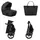 KIKKABOO Thea 2 in 1 Schwarz
