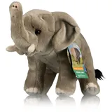 Bresser 9820506 - Freek Vonk, Elefant Amara, Plüschtier, 40 cm