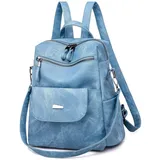 UBaymax Damen Rucksack Klein PU Leder, Elegant Lederrucksack Cityrucksack Damen, Leder damenrucksack Wasserdicht Rucksäcke damen Tagesrucksack, mittelgroß Rucksack Tasche Backpack Women