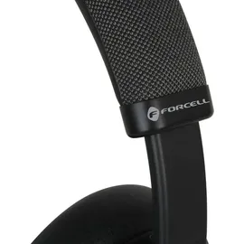 forcell F-AUDIO Kabellose Over-Ear-Kopfhörer ANC Touch Beat Bluetooth Kopfhörer 500mAh Schwarz