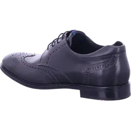 LLOYD Herren Schnürhalbschuhe Marian, Männer Businessschuhe,Derby,lose Einlage,Normalweit,Strassenschuhe,Schnuerung,lace-up,SCHWARZ,47 EU / 12 UK