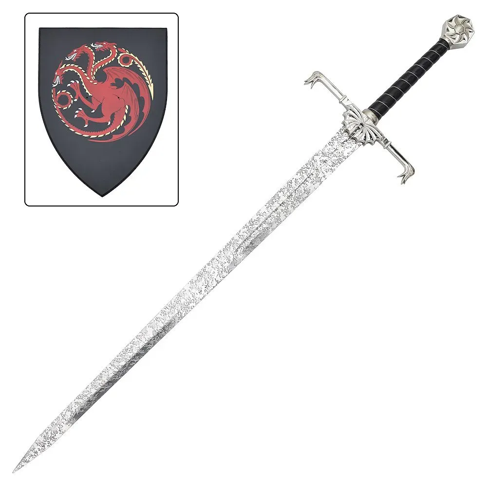 Aegon Targaryen Schwert mit Wandhalterung